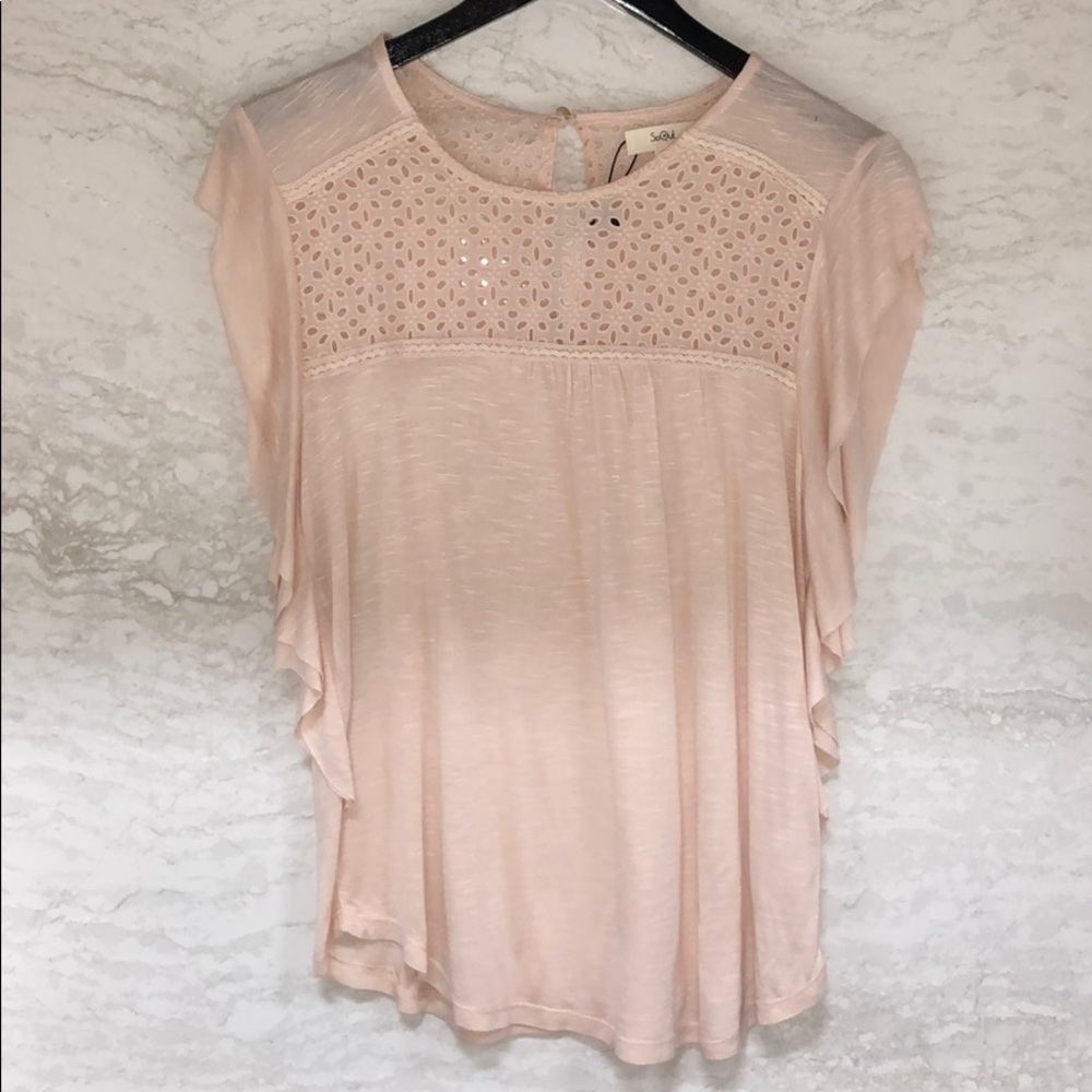 Pink blouse